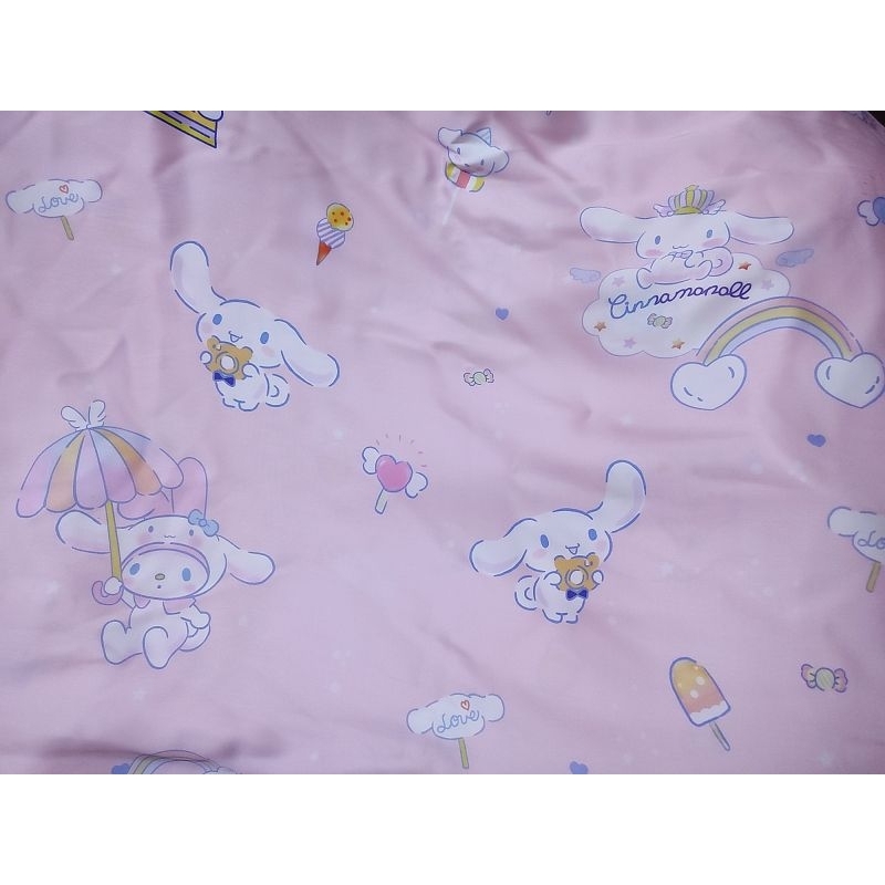 3,25m kain sprei  tencel 60s cinmoroll pink