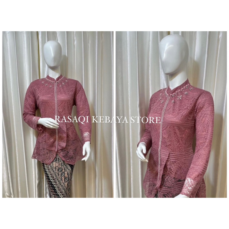 kebaya brokat laura / kebaya brokat / kebaya terbaru / kebaya lamaran/kebaya favorite /Seragaman Bridesmaid / Baju Nikah / Baju Wisuda/ Seragaman Keluarga/kebaya couple/blouse kebaya/kebaya modern/kebaya kondangan