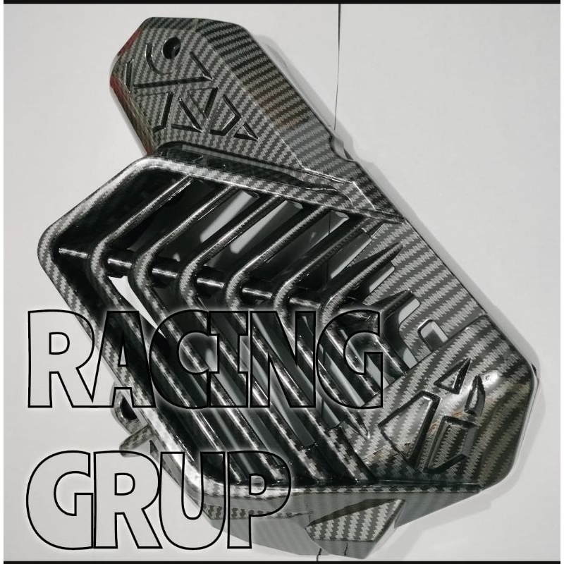 Cover Tutup Radiator Carbon ADV 160 2022 PREMIUM MODEL TRANSFORMERS