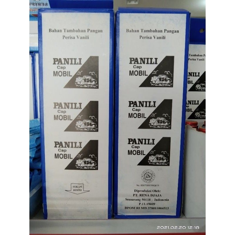 

perissa vanili cap mobil isi 100