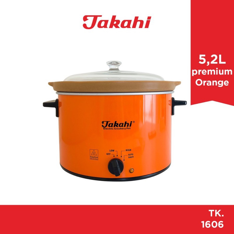 Takahi Slow Cooker 5,2L