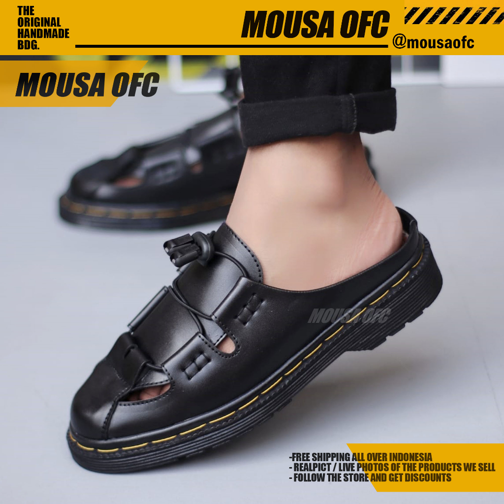 Sepatu Sandal Pria Bustong Sendal Sepatu Casual Pria Mousa Brayen