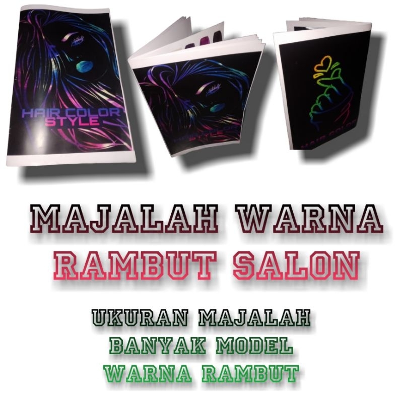 KATALOG MAJALAH WARNA RAMBUT SALON