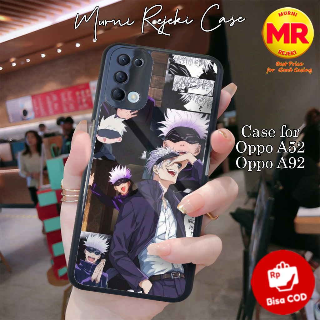 Casing Hp Oppo A52 Oppo A92 Case Oppo A52 A92 Motif GOJO02 Case Keren Casing Terbaru Case Anime Soft