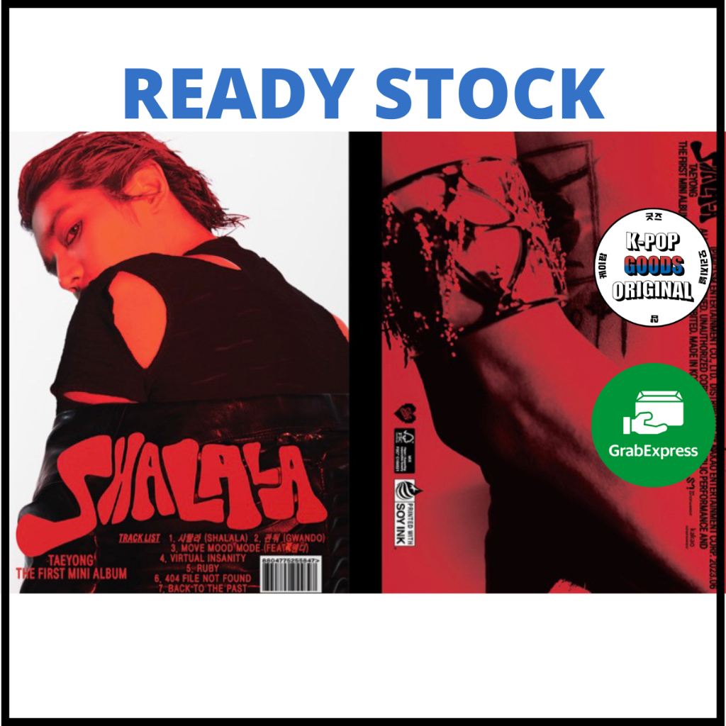 [READY STOCK] TAEYONG - SHALALA (1ST MINI ALBUM) + POSTER