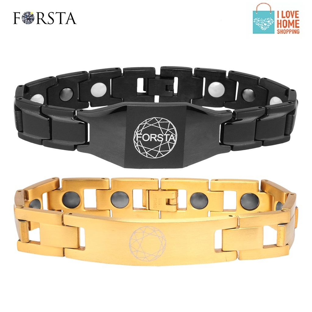 Forsta Gelang Ultimo Couple (Black & Gold) ORI