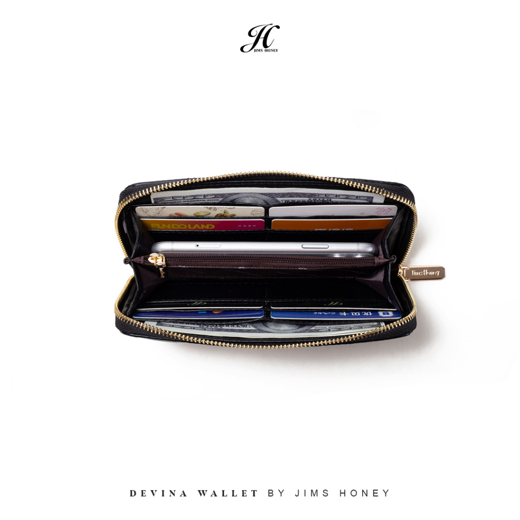 JIMS HONEY DOMPET PANJANG WANITA DEVINA WALLET (FREE BOX)