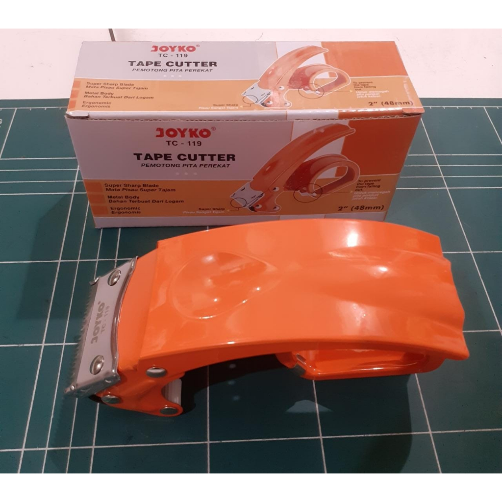 

Tape Cutter Joyko TC-119 Besi / Tape Cutter / Pemotong Lakban Jumbo
