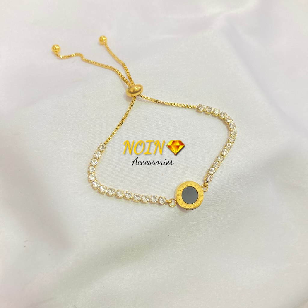 Gelang Titanium Korean Style Anti Karat Anti Alergi Aksesoris Fashion