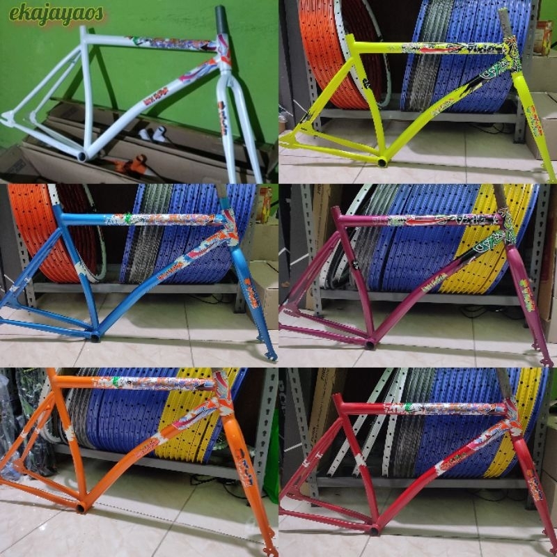 Frame Set Fixie Wimcycle Over Size - Frame Fixie Over Size - Frame Fixie OS - Frame seped fixie