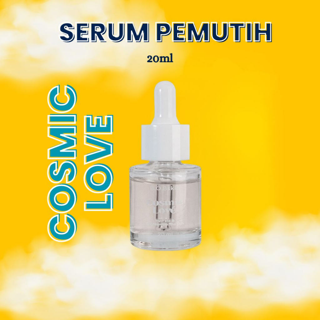 Serum wajah Pemutih Brightening Serum alpha arbutin B.O.Bskin Cosmic Love Skin Care Skincare Face Serum