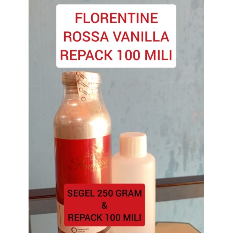 ROSSA VANILLA REPACK 100 MILI BIBIT PARFUM PREMIUM QUALITY BY FLORENTINE