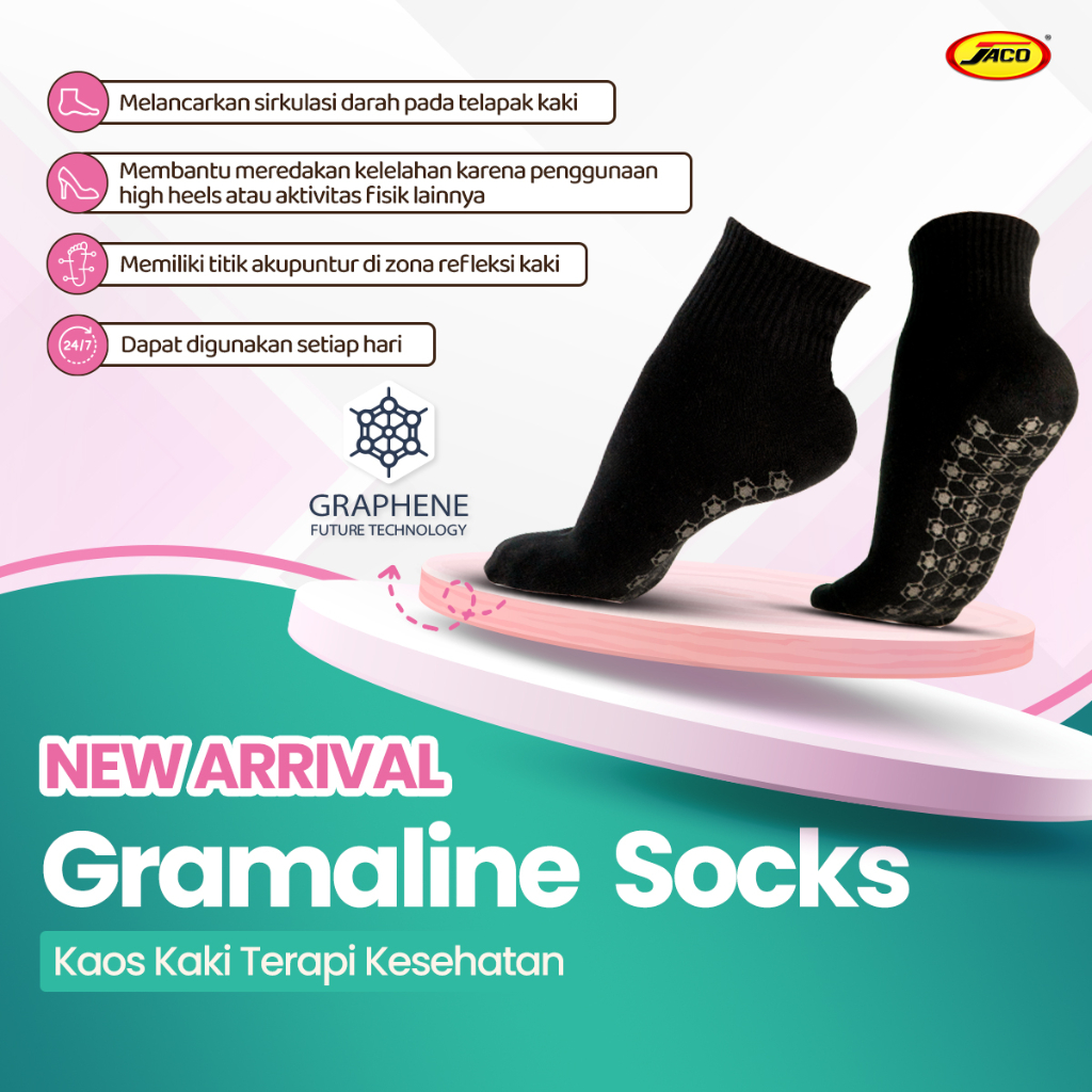 Kaos Kaki Terapi Kesehatan Gramaline Socks