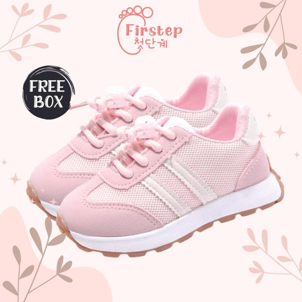 Sepatu Anak Perempuan Dan Laki Laki Import Sneaker Anak Usia 1-5 Tahun  FS161