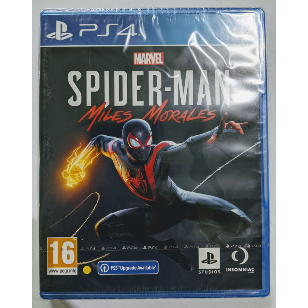 BD PS4 Marvel SpiderMan Miles Morales Reg 2