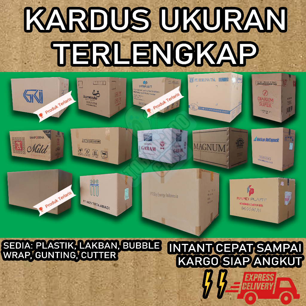 

Kardus Besar Pindahan Jumbo Packing Bekas Packaging Dus Tebal Box Kotak Pengiriman Penyimpanan 1ply 2ply Baru 2 layer 1 layer 2 ply 1 ply Super Karton Kemasan Murah Dynaplast Polos Paking Barang Kantor Arsip Kuat 60x40x40 Keras Single Double Wall E01