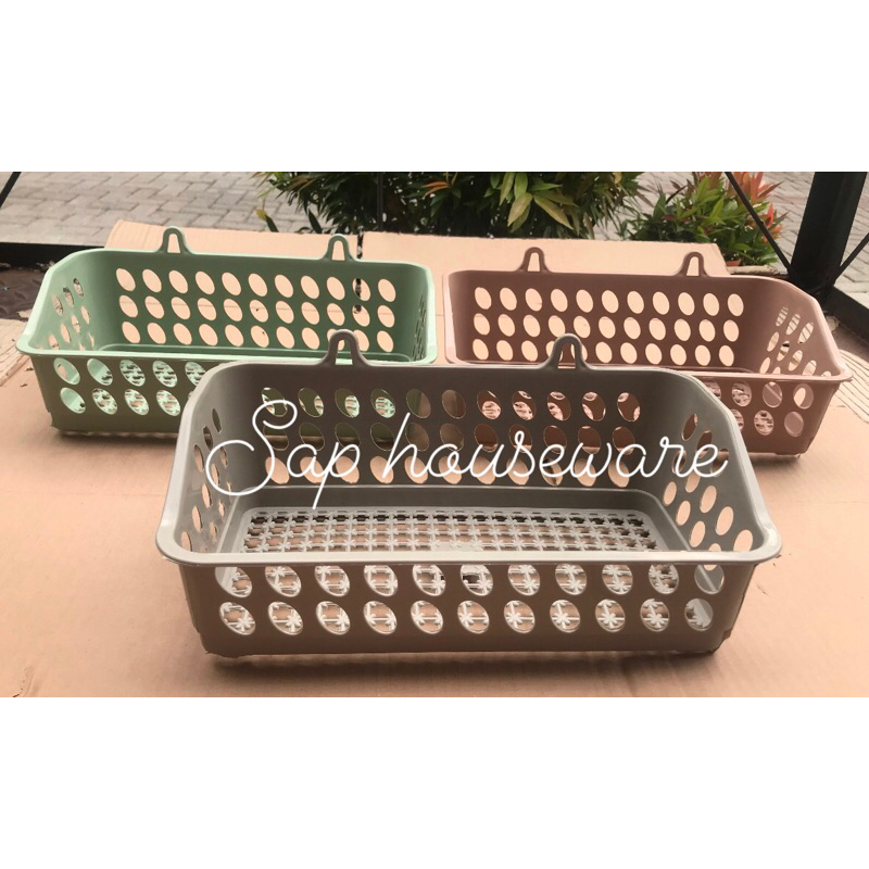 Rak sabun tembok plastik/tempat sabun gantung/rak kamar mandi/rak dapur gantung/rak gantung serbagun