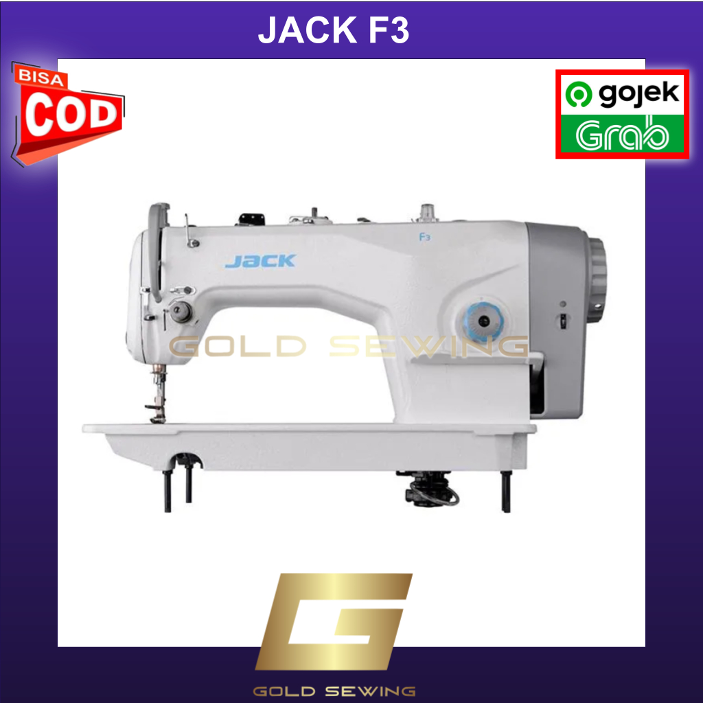 Mesin Jahit Direct Servo Jack F3 F 3 High Speed Industri Jarum 1 - GOLD