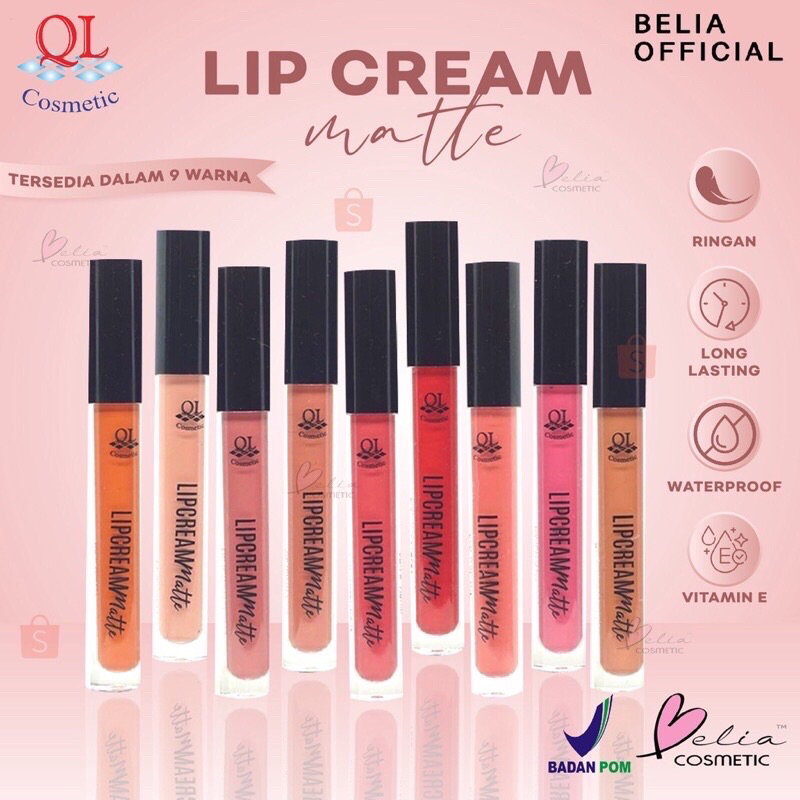 QL Cosmetic Lip Cream matte