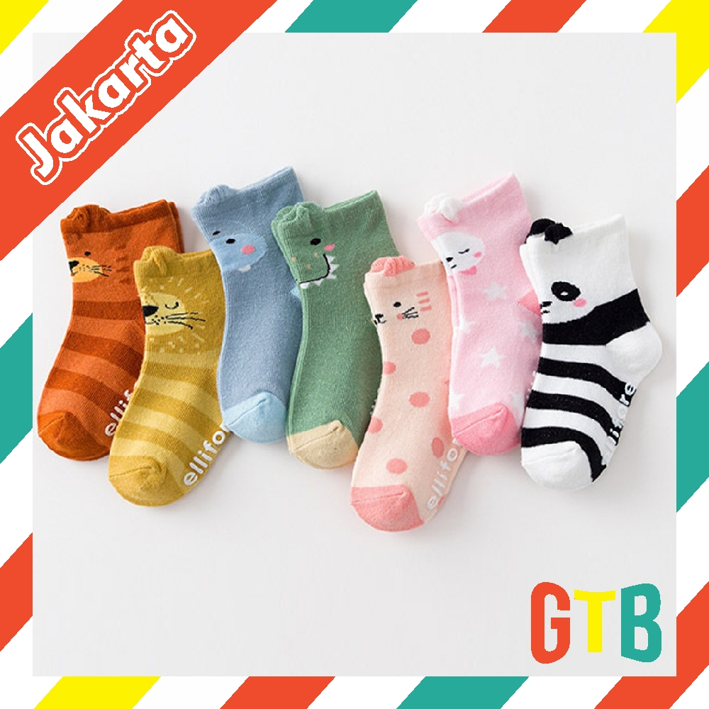 ❤️GTB❤️ kaos kaki anak animal sock 3d import kaus kaki korea cewek cowok KK076