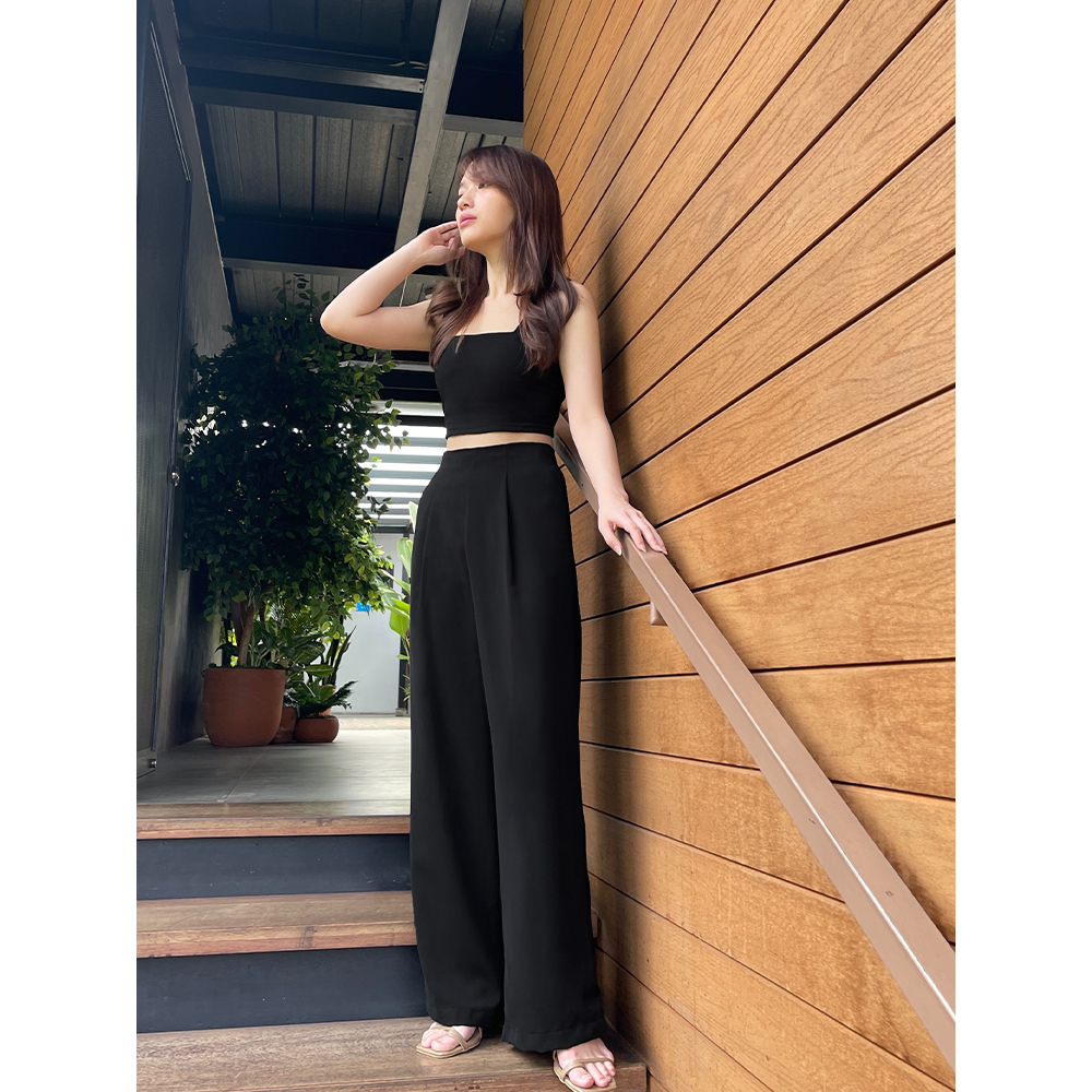 Kadaka B-0168 Kulot Wanita Culotte Celana Panjang High Waist Woven Premium