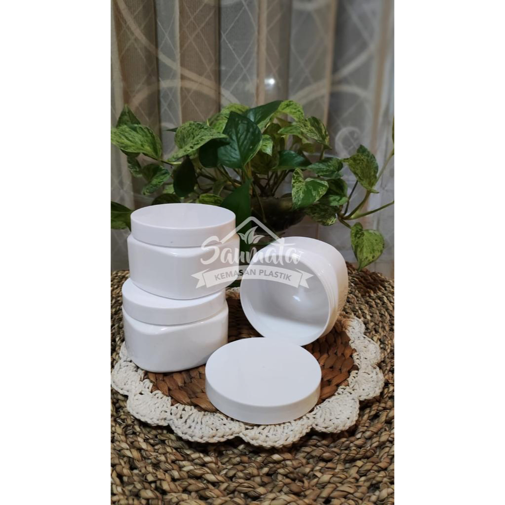Pot lulur 250gram kotak putih