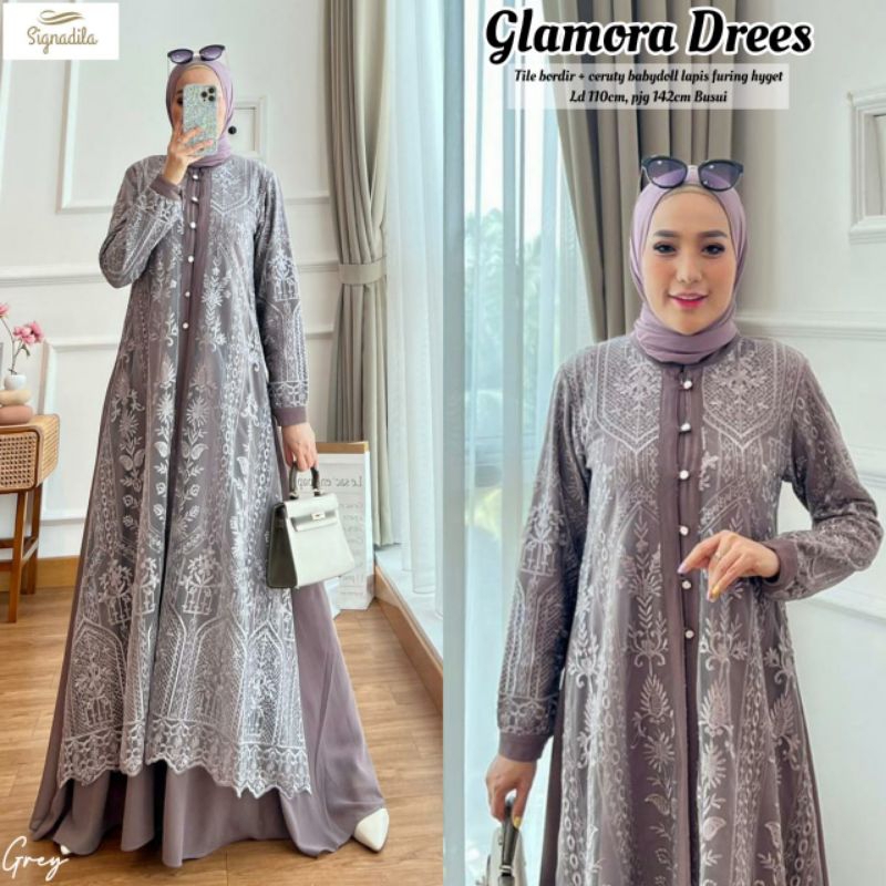 DRESS PESTA GLAMORA DRESS