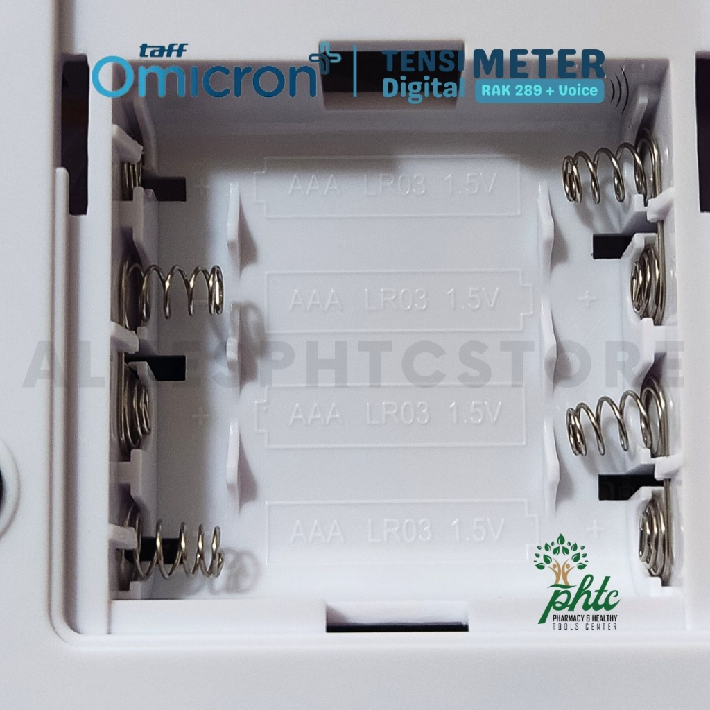 Taff Omicron RAK-289 Tensimeter Digital RAK 289 + Voice l Alat Ukur Tekanan Darah RAK289 Omicron