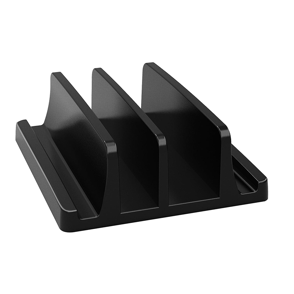 Stand Bracket Laptop MacBook Vertical Holder - BP-02 - Black