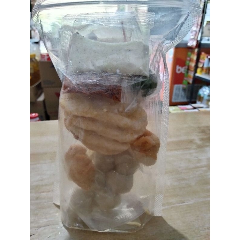

Bakso Aci isi Tetelan sapi