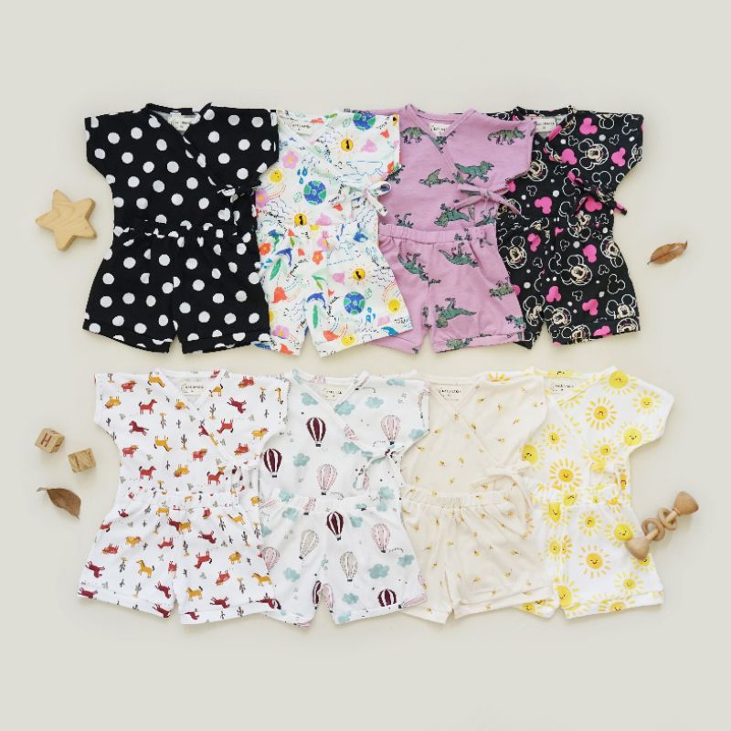 Hi Lubna - Kimono Set Kalunaku | Setelan Bayi | Baju Bayi & Anak