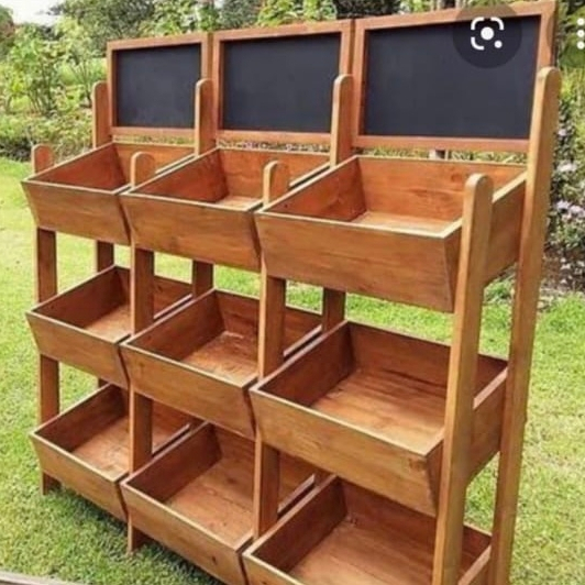 Rak display toko/ snack/ buah serbaguna