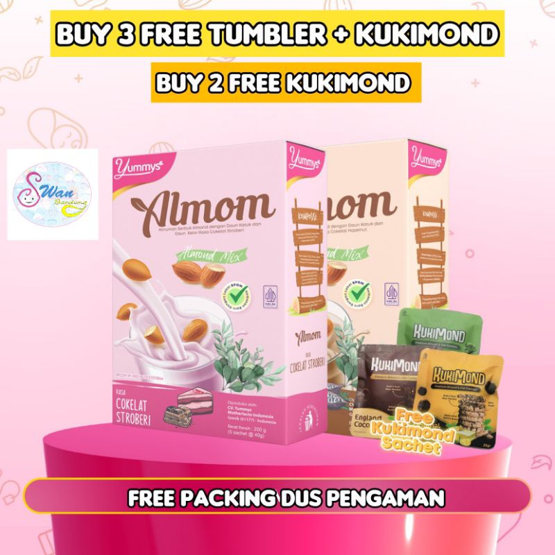 ALMOM BOOSTER MILK / LEMOM BOOSTER TEA / Almonde /Kukimond