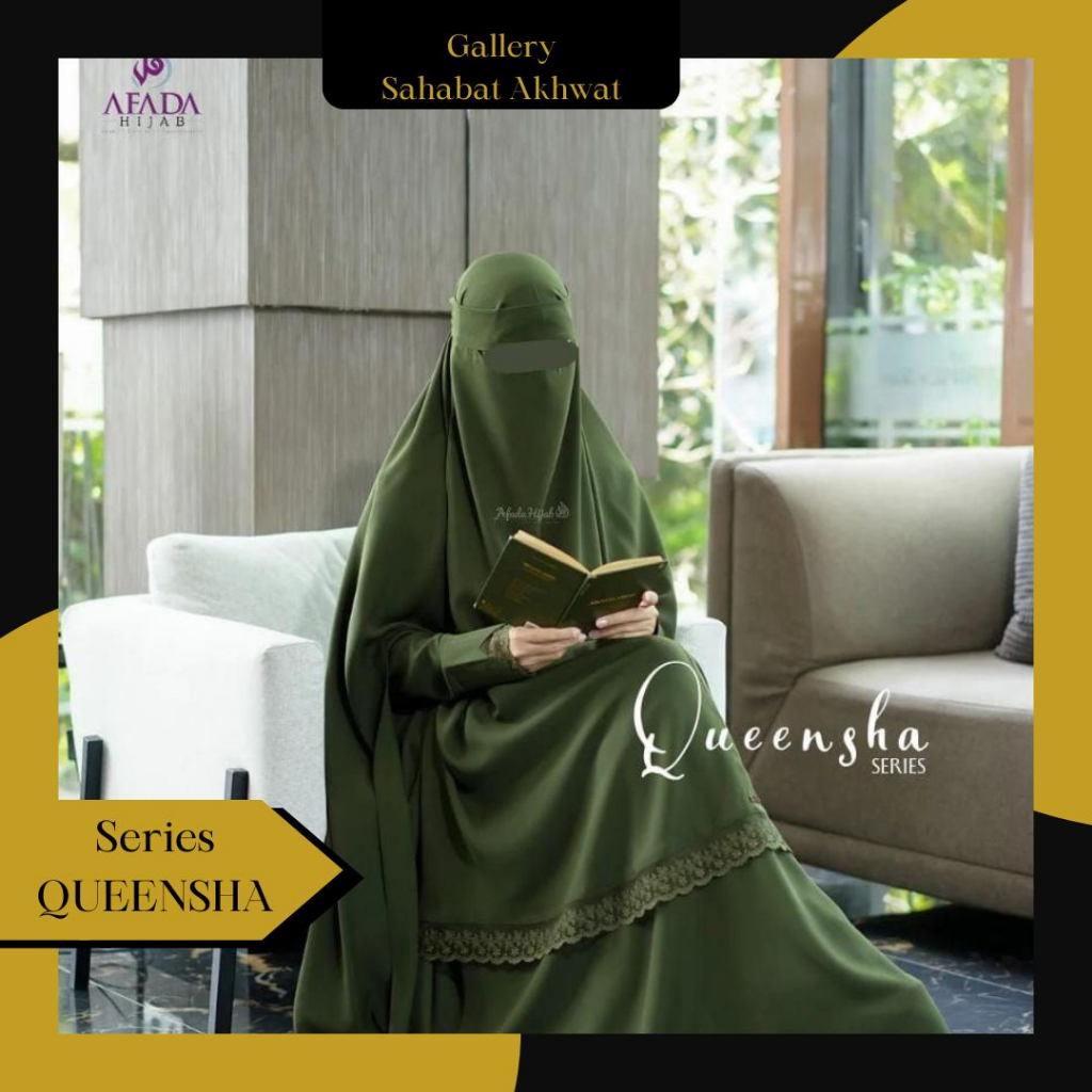 QUEENSHA SET GAMIS by AFADA klambieakhwat | Bahan wolfis deluxe