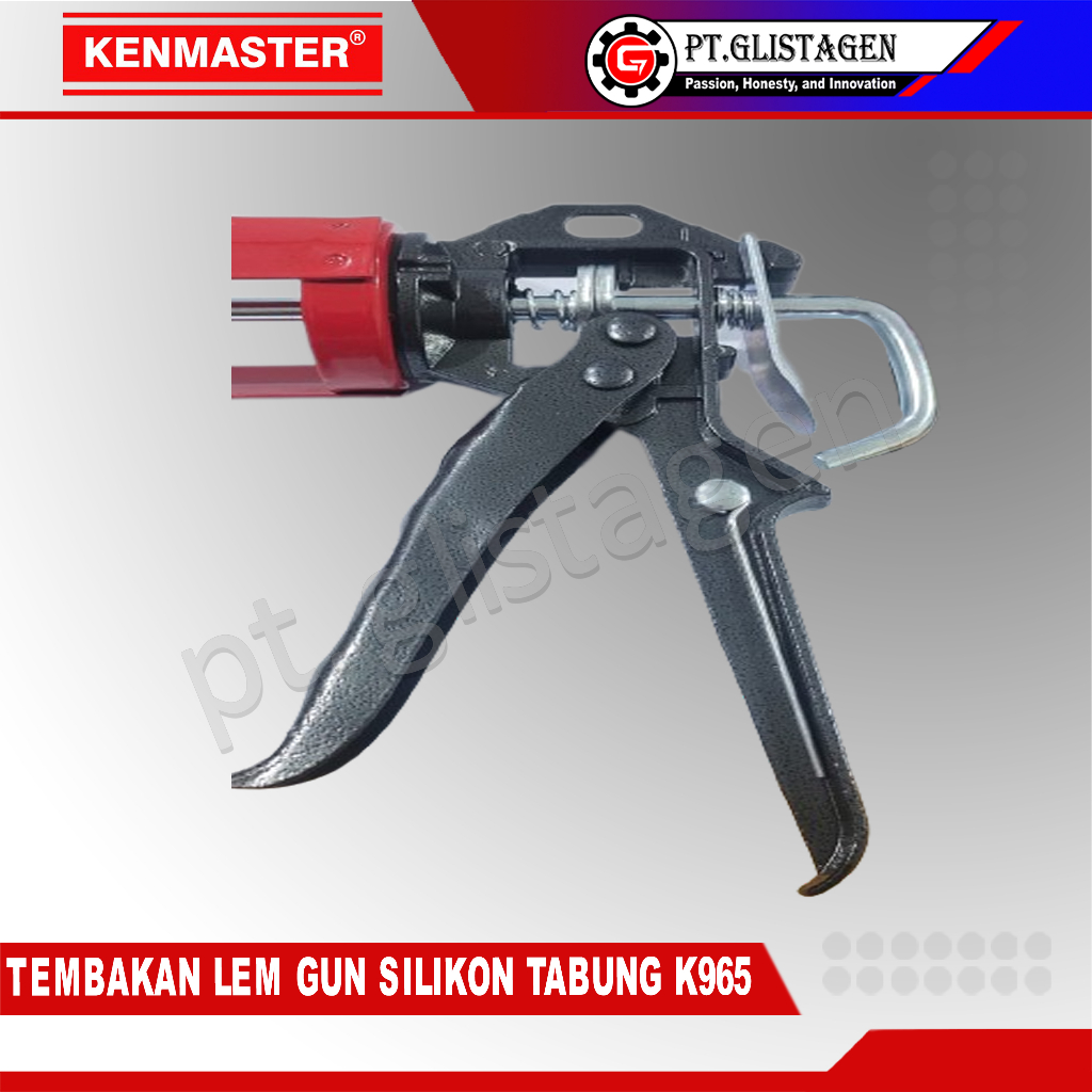 KENMASTER Caulking Gun K965 - Tembakan Gun Lem Silikon Tabung ORIGINAL