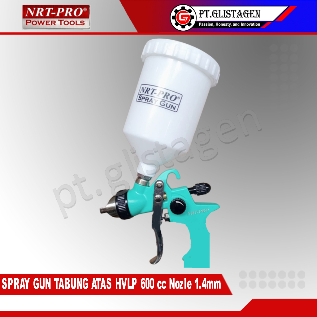 Spray Gun HVLP Alat Semprot Cat Low Pressure SHOGUN NRT-PRO H88G H77G