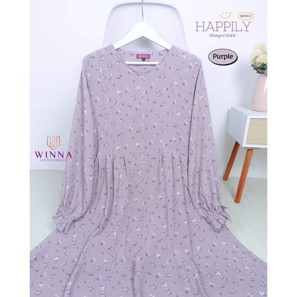 HAPPILY BATCH2 by WINNA klambieakhwat | mango crinkle