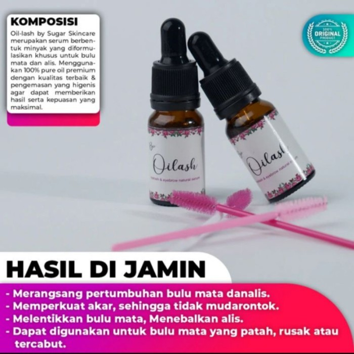 LS ZHAFIA Q Serum Bulu Mata Serum Penumbuh Bulu mata Penebal Alis Eyelash Oil Serum