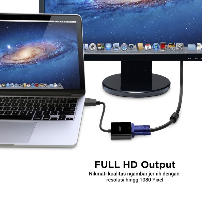 ADAPTER VGA AUKEY TO HDMI CB-V4 OLP