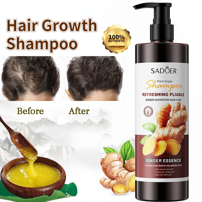 Shampoo Penumbuh Rambut Cepat Sampo Rambut Rontok Penumbuh Rambut Perawatan Rambut Nutrisi Jahe Hair Care Anti Rambut Rontok [100% Asli]