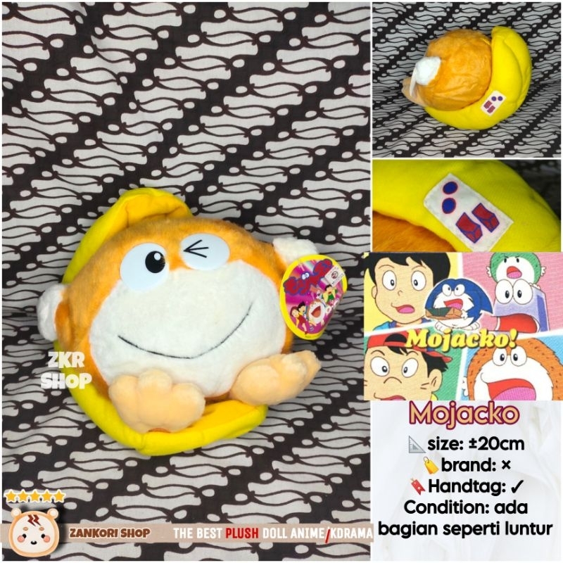 BONEKA ANIME JADUL MOJACKO (KENANGAN 90AN)