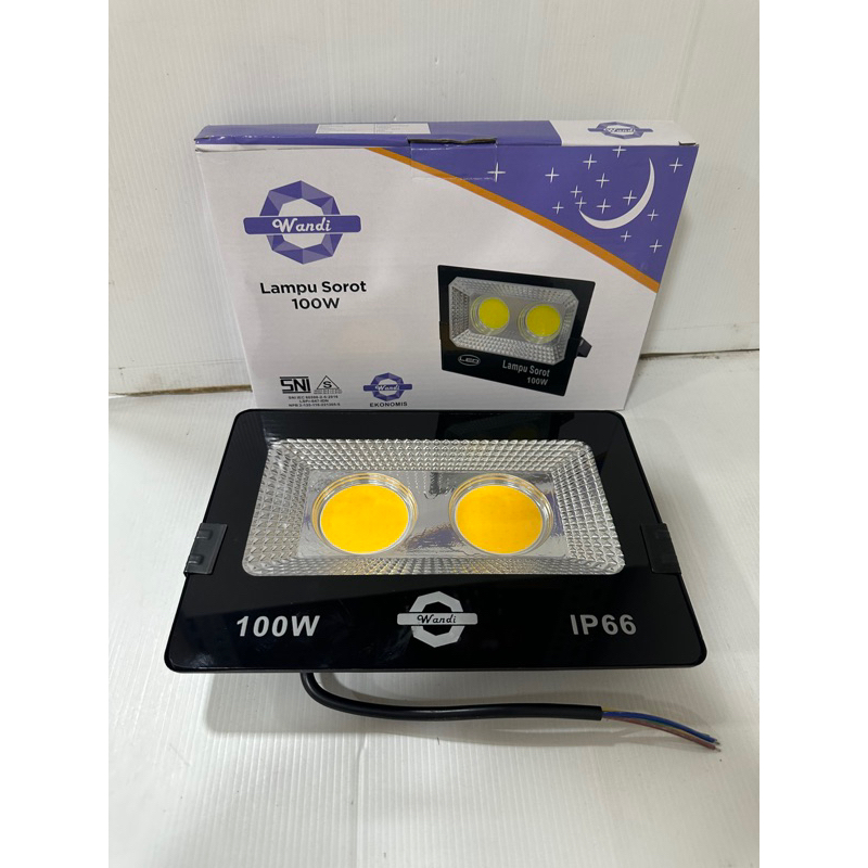 Lampu sorot Led 100 Watt 100W Mata bulat COB