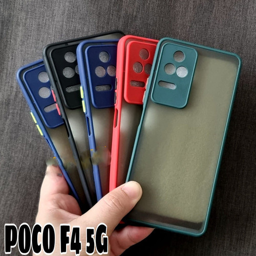 Casing MY CHOICE Bumper Aero Fuze Case My Choice Hard Case + Pelindung Kamera For Xiaomi POCO F4