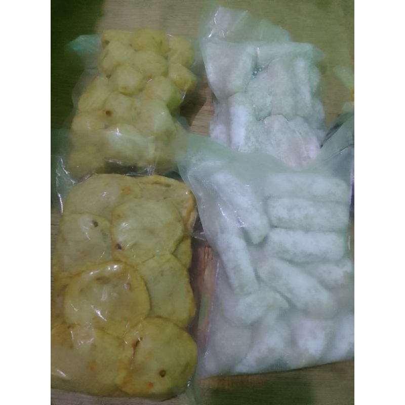 

Pempek mix palembang isi 25 pcs (Adaan,lenjer,telur,kulit)
