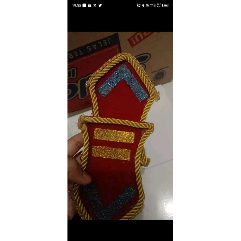 pangkat paskibra mayoret drumband akpol costum