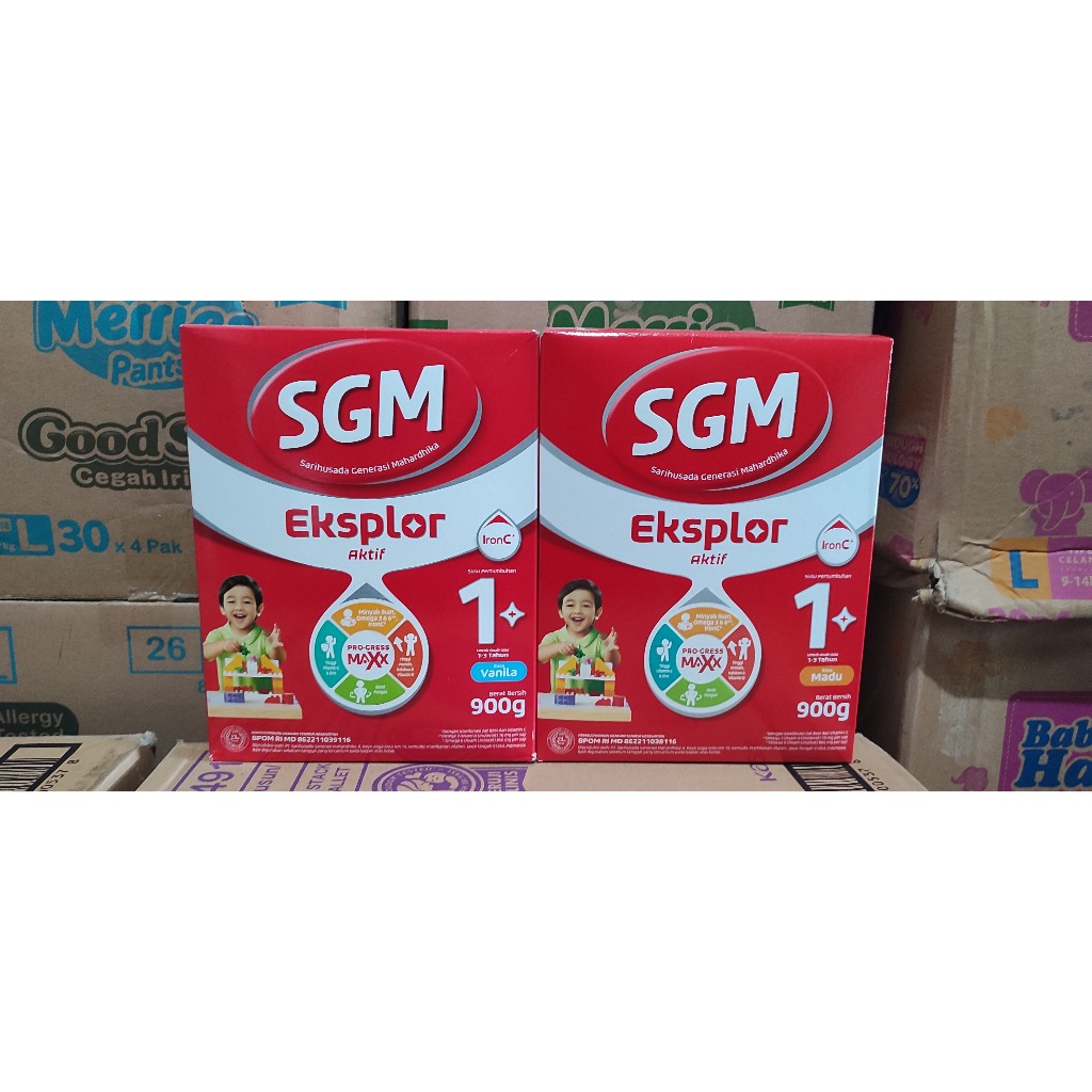 

SGM Eksplor 1+ vanila dan madu 900gr