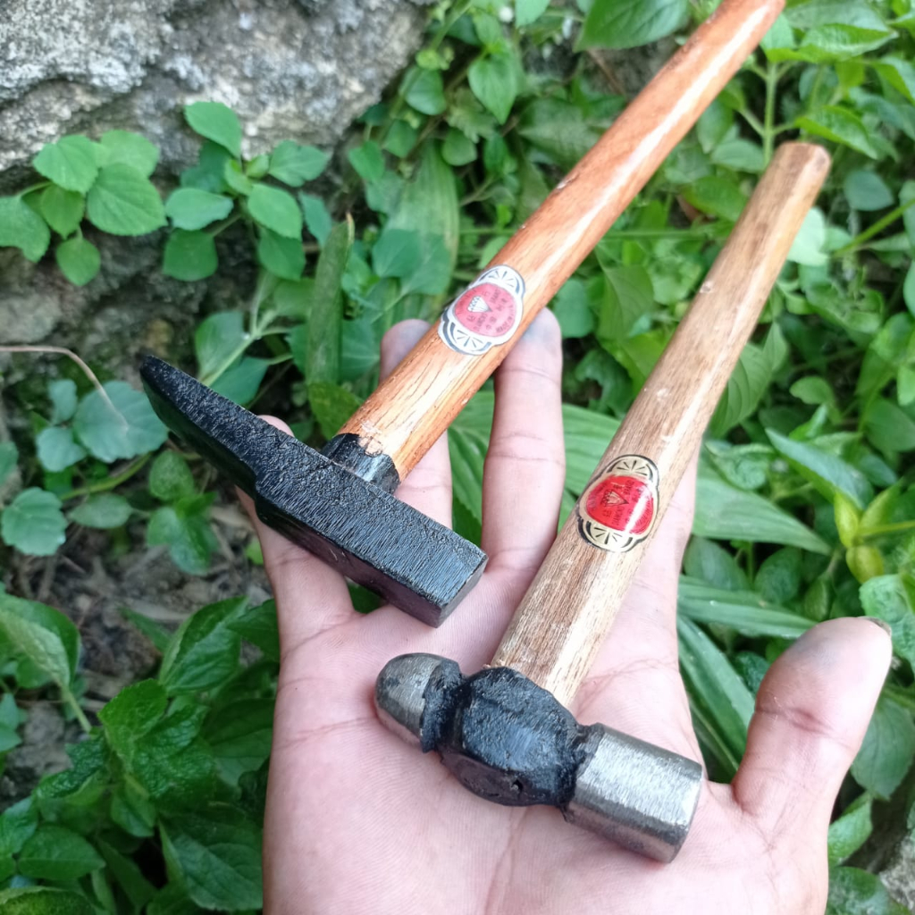 Palu Konde Asli Baja 2 LB - Palu Kaca 200 Gram  Palu Tukang Kaca