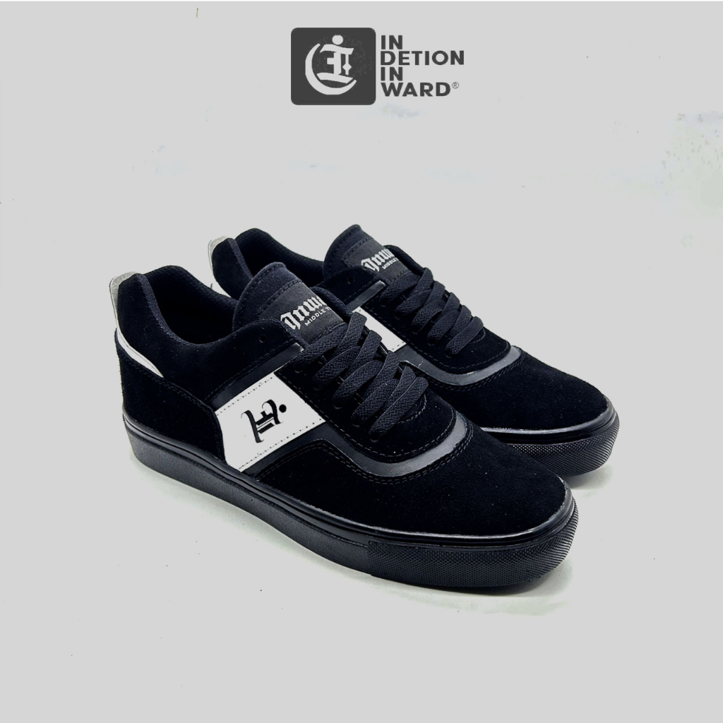Inward official - FUGITIVE BLACK | Sepatu pria | sneakers