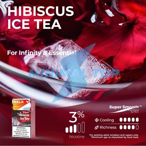 Relx Infinity Essential Pod Pro 2 - Hibiscus Ice Tea Original