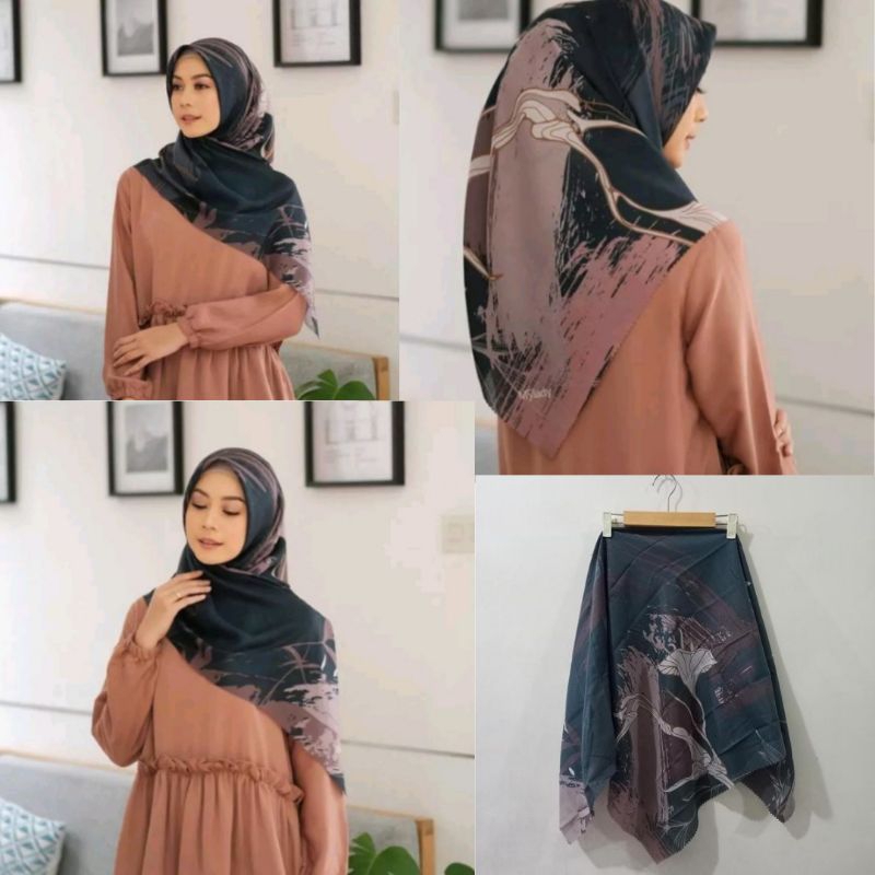 Ready Hijab segiempat Motif Terbaru/ Hijab Segi/ Grosir Hijab/ Kerudung Segi Empat Voal Terbaru